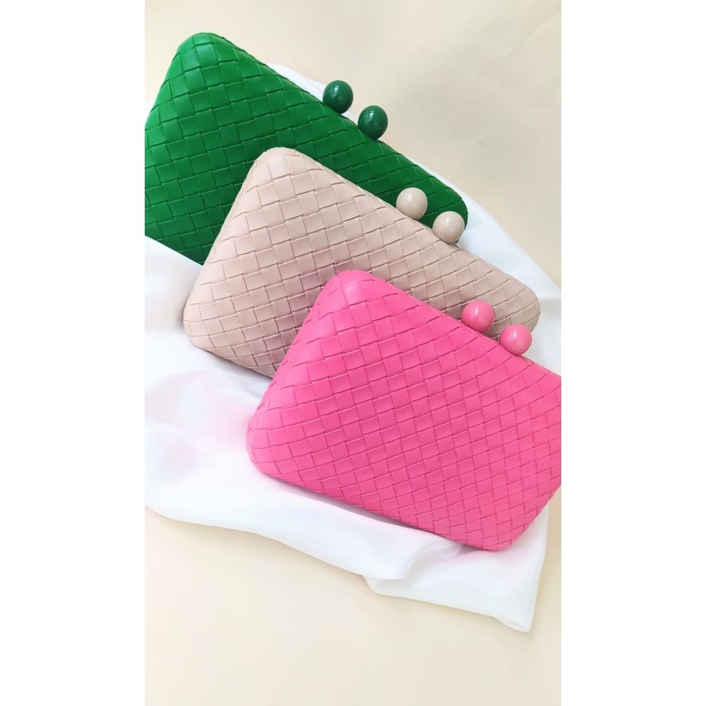 BOLSA CLUTCH  TRESSE