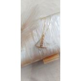 COLAR NOSSA SENHORA APARECIDA COM ZIRCONIAS CRAVEJADAS