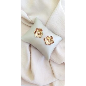BRINCO FLOR DOURADA